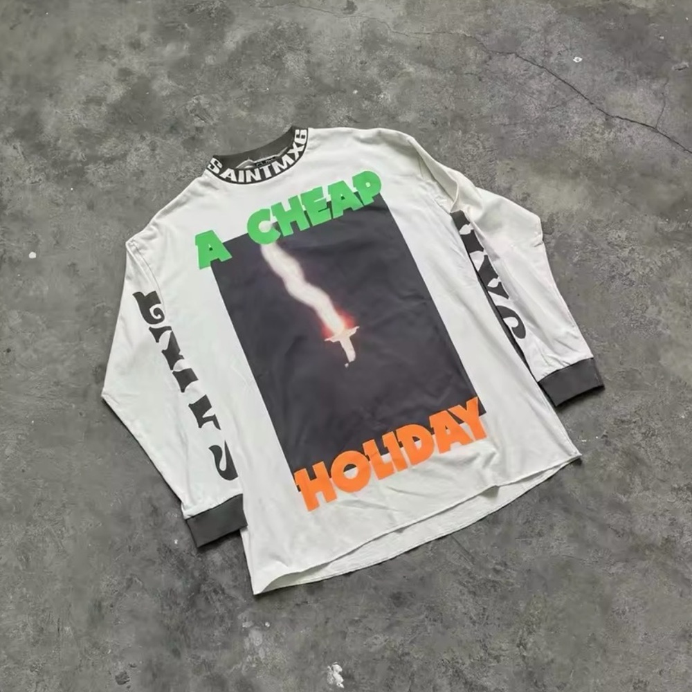 Saint Micheal long sleeve tee